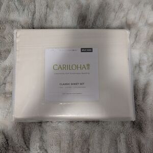 Cariloha Bamboo Sheet Set - White
